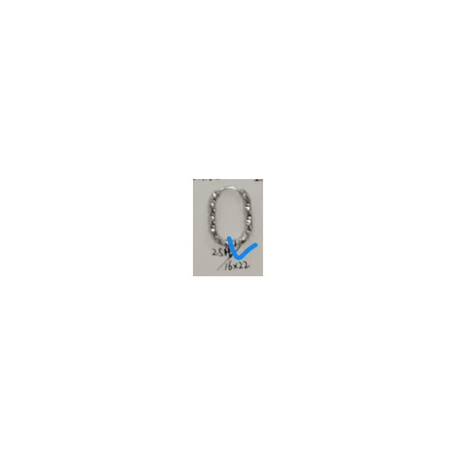 ARETES ZO13046E/16*22MM DORADO Acero Inoxidable