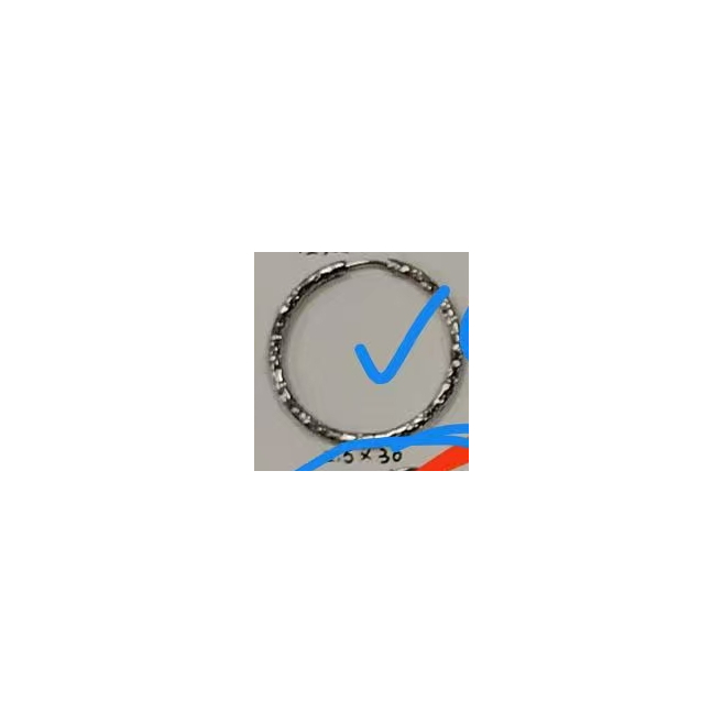 ARETES ZO13026E/2.5*30MM BICOLOR Acero Inoxidable