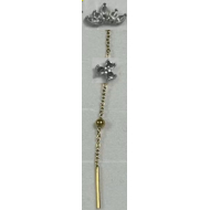 ARETES ZO14571E DORADO Acero Inoxidable