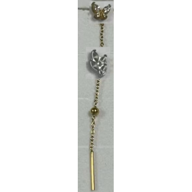 ARETES ZO14572E PLATEADO Acero Inoxidable