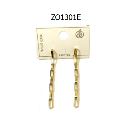 ARETES ZO1301E DORADO Acero Inoxidable