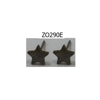 ARETES ZO290E PLATEADO Acero Inoxidable