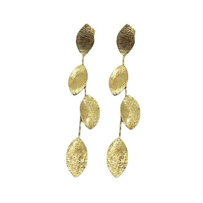 ARETES ZO15238E PLATEADO Acero Inoxidable