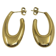 ARETES ZO12964E DORADO Acero Inoxidable