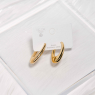 ARETES ZO12964E DORADO Acero Inoxidable