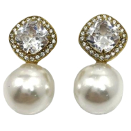 ARETES ZO15482E DORADO Acero Inoxidable