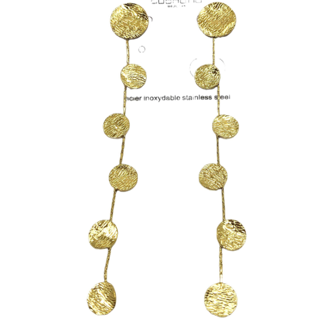ARETES ZO15240E PLATEADO Acero Inoxidable