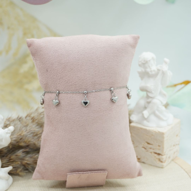 PULSERA ZO12335B PLATEADO Acero Inoxidable