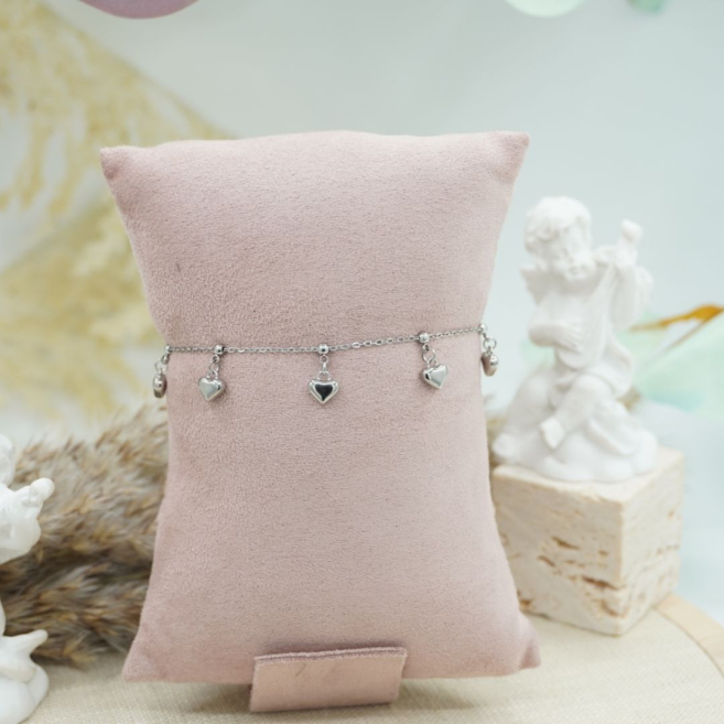 PULSERA ZO12335B PLATEADO Acero Inoxidable