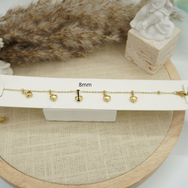 PULSERA ZO12335B DORADO Acero Inoxidable