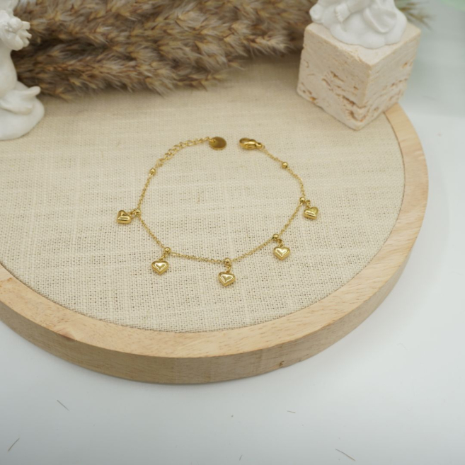 PULSERA ZO12335B DORADO Acero Inoxidable