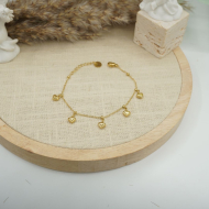 PULSERA ZO12335B DORADO Acero Inoxidable