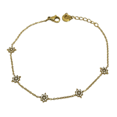 PULSERA ZO15573B PLATEADO Acero Inoxidable