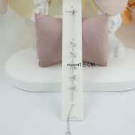 PULSERA ZO12421B PLATEADO Acero Inoxidable