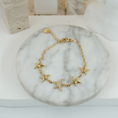 PULSERA ZO12421B DORADO Acero Inoxidable