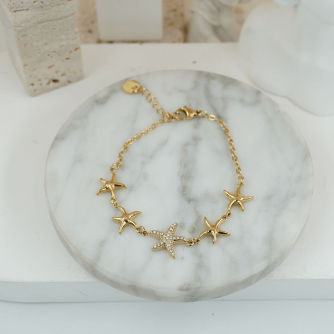 PULSERA ZO12421B DORADO Acero Inoxidable