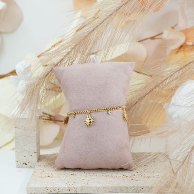 PULSERA ZO12357B DORADO Acero Inoxidable