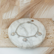 PULSERA ZO12357B PLATEADO Acero Inoxidable