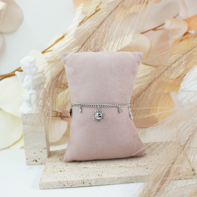 PULSERA ZO12357B PLATEADO Acero Inoxidable
