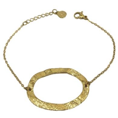 PULSERA ZO14390B DORADO Acero Inoxidable