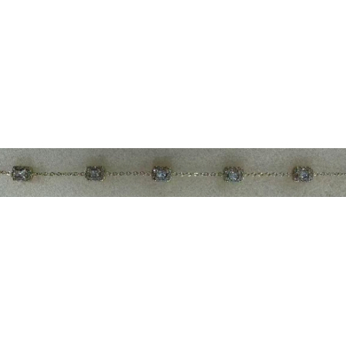PULSERA ZO15576B PLATEADO Acero Inoxidable