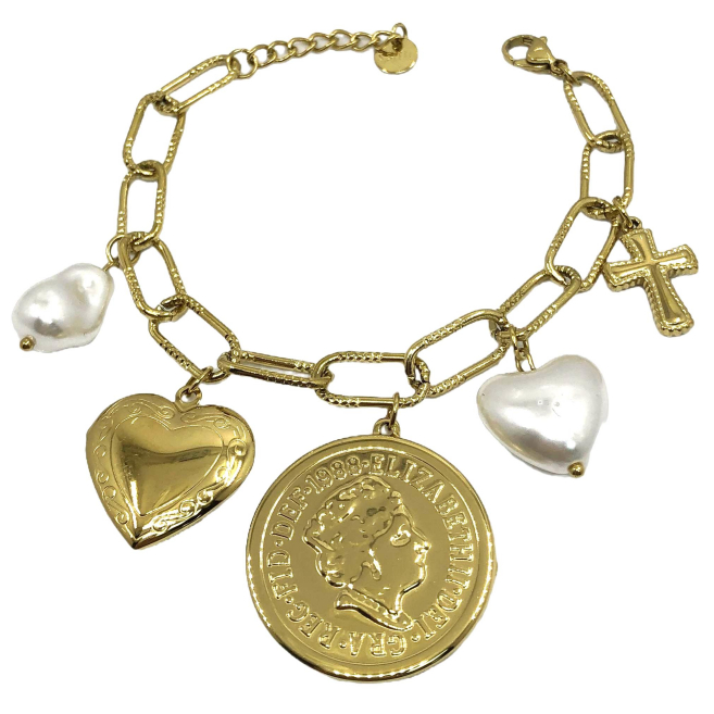 PULSERA ZO15111B DORADO Acero Inoxidable