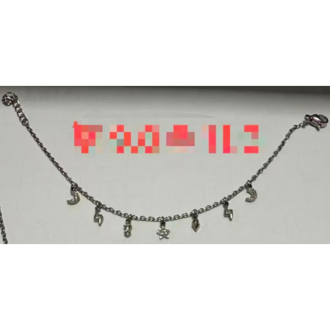 PULSERA ZO14894B PLATEADO Acero Inoxidable