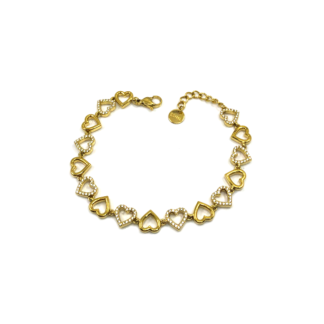 PULSERA ZO15495B PLATEADO Acero Inoxidable