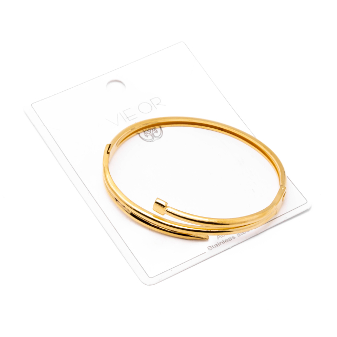 Brazalete Y00885 Dorado Acero Inoxidable 2C48