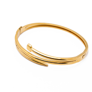 Brazalete Y00885 Dorado Acero Inoxidable 2C48