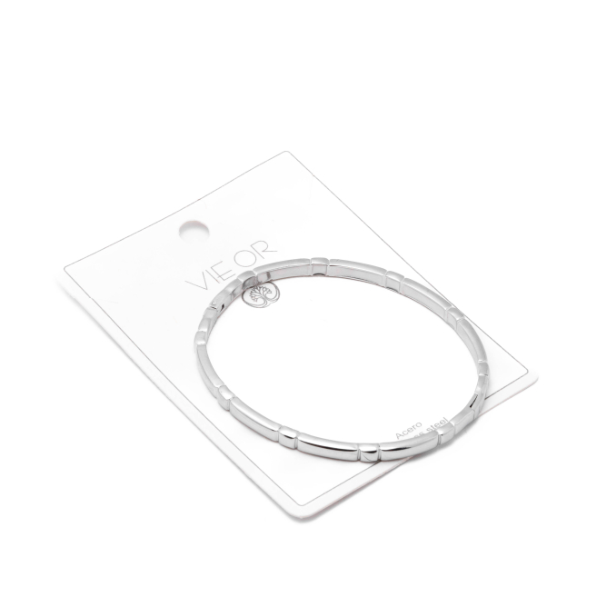 Brazalete Y00947 Plateado Acero Inoxidable 2C27