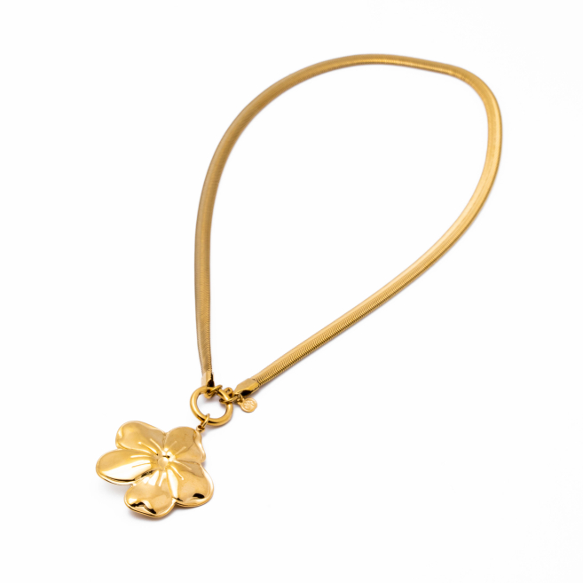 Collar Y00978 Dorado Acero Inoxidable 2D45