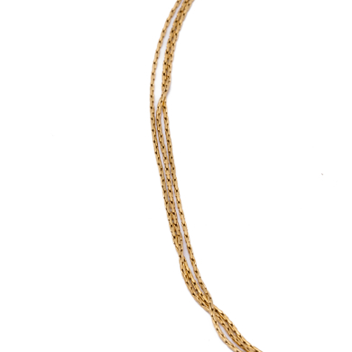 Collar Y00968 Dorado Acero Inoxidable 2D23