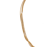 Collar Y00968 Dorado Acero Inoxidable 2D23