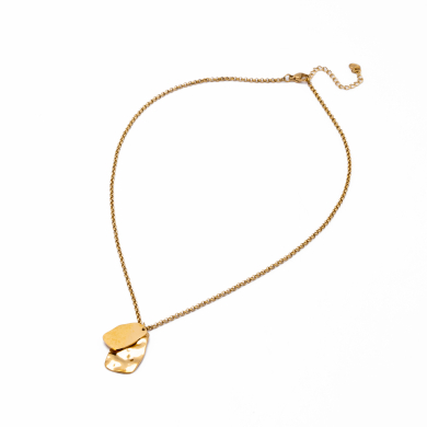 Collar Y00976 Dorado Acero Inoxidable 2D28