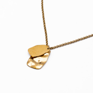 Collar Y00976 Dorado Acero Inoxidable 2D28