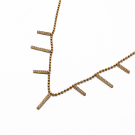 Collar Y00972 Dorado Acero Inoxidable E32