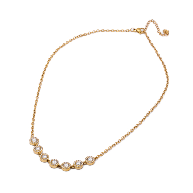 Collar Y00926 Dorado Acero Inoxidable 2D16