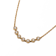 Collar Y00926 Dorado Acero Inoxidable 2D16