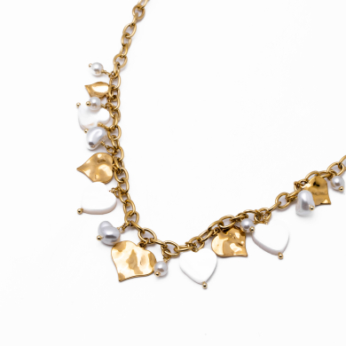 Collar Y00892 Beig Acero Inoxidable E36