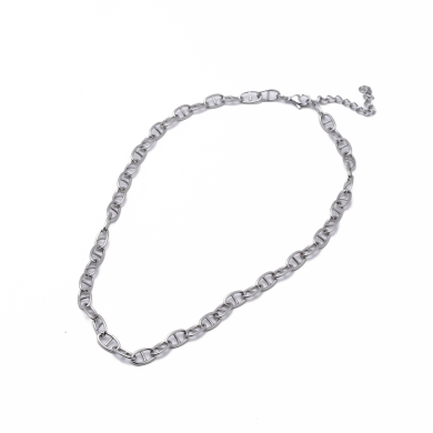 Collar Y00900 Plateado Acero Inoxidable 2D53