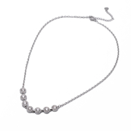 Collar Y00926 Plateado Acero Inoxidable 2D16