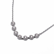 Collar Y00926 Plateado Acero Inoxidable 2D16