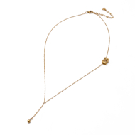 Collar Y00969 Dorado Acero Inoxidable 2D43