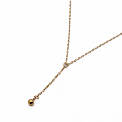 Collar Y00969 Dorado Acero Inoxidable 2D43