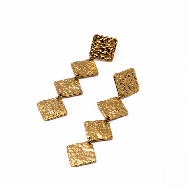 Aretes Y00960 Dorado Acero Inoxidable G26