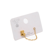 Aretes Y00928 Dorado Acero Inoxidable F38