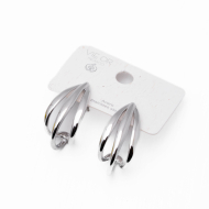 Aretes Y00914 Plateado Acero Inoxidable G39