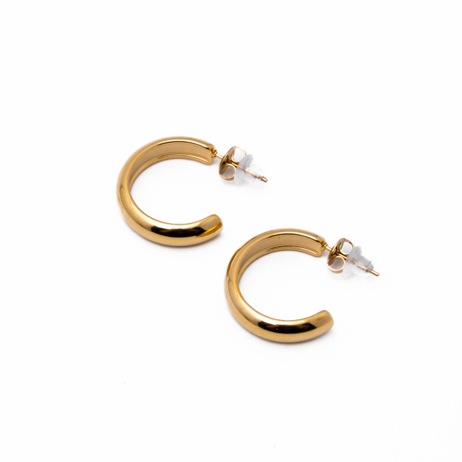 Aretes Y00988 Dorado Acero Inoxidable F25