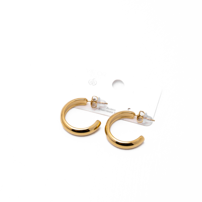 Aretes Y00988 Dorado Acero Inoxidable F25